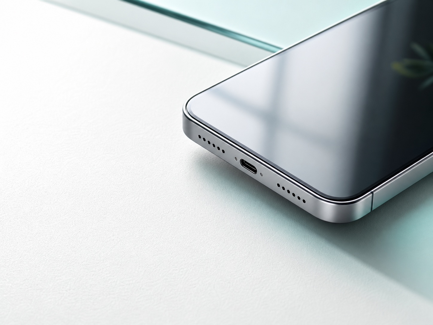 Close-up smartphone surface for Jinjie Mobile